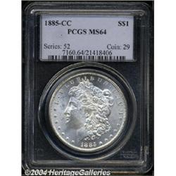 1885-CC $1 MS64 PCGS.