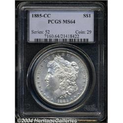 1885-CC $1 MS64 PCGS.
