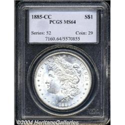 1885-CC $1 MS64 PCGS.