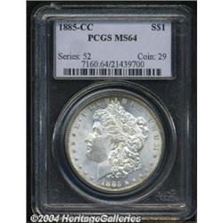 1885-CC $1 MS64 PCGS.
