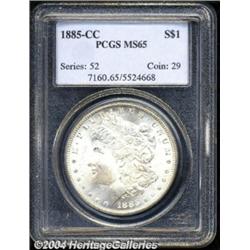 1885-CC $1 MS65 PCGS.