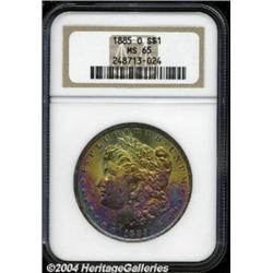 1885-O $1 MS65 NGC.
