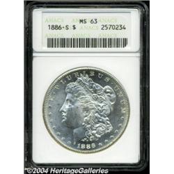 1886-S $1 MS63 ANACS.