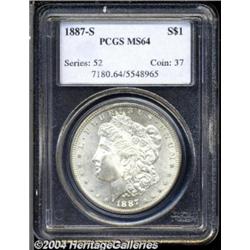 1887-S $1 MS64 PCGS.
