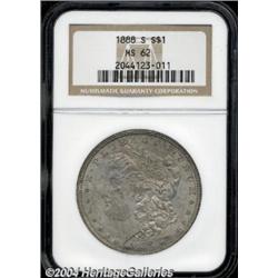 1888-S $1 MS62 NGC.