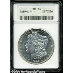 1889-S $1 MS63 ANACS.