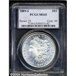 1889-S $1 MS65 PCGS.