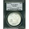 Image 3 : 1890-CC $1 Tail Bar MS64 PCGS.
