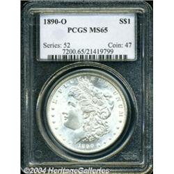 1890-O $1 MS65 PCGS.
