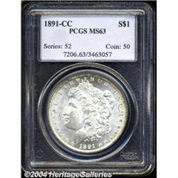 1891-CC $1 MS63 PCGS.