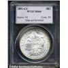 Image 1 : 1891-CC $1 MS64 PCGS.