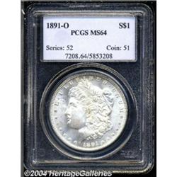 1891-O $1 MS64 PCGS.