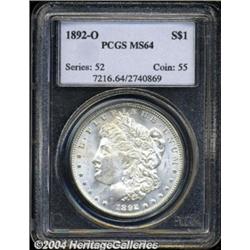 1892-O $1 MS64 PCGS.