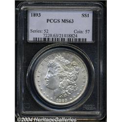 1893 $1 MS63 PCGS.