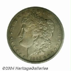 1893-S $1--Cleaned--ANACS. XF Details, Net VF30.