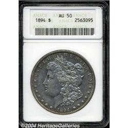 1894 $1 AU50 ANACS.