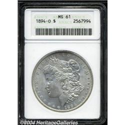 1894-O $1 MS61 ANACS.