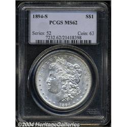 1894-S $1 MS62 PCGS.