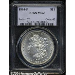 1894-S $1 MS63 PCGS.