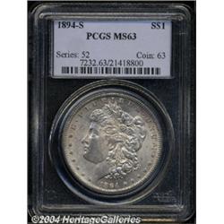 1894-S $1 MS63 PCGS.