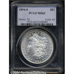 1894-S $1 MS63 PCGS.