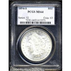 1894-S $1 MS64 PCGS.