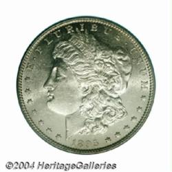 1895-O $1 AU58 PCGS.