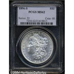 1896-S $1 MS62 PCGS.