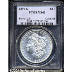 1896-S $1 MS63 PCGS.