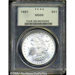 1897 $1 MS66 PCGS.