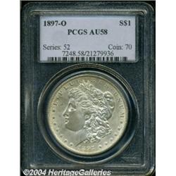 1897-O $1 AU58 PCGS.