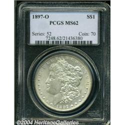 1897-O $1 MS62 PCGS.