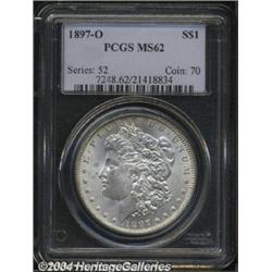 1897-O $1 MS62 PCGS.
