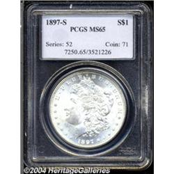 1897-S $1 MS65 PCGS.