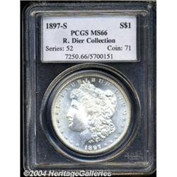 1897-S $1 MS66 PCGS.