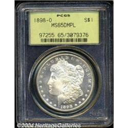 1898-O $1 MS65 Deep Mirror Prooflike PCGS.