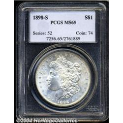 1898-S $1 MS65 PCGS.