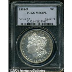 1898-S $1 MS64 Prooflike PCGS.