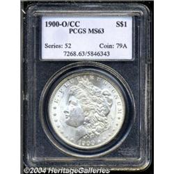 1900-O/CC $1 MS63 PCGS.