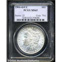 1900-O/CC $1 MS65 PCGS.