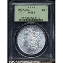 1900-O/CC $1 MS65 PCGS.