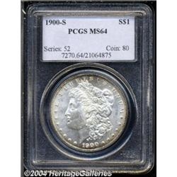 1900-S $1 MS64 PCGS.