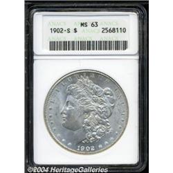 1902-S $1 MS63 ANACS.