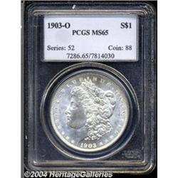 1903-O $1 MS65 PCGS.
