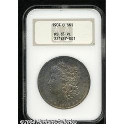 1904-O $1 MS65 Prooflike NGC.