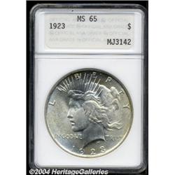 1923 $1 MS65 ANACS.