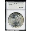 Image 1 : 1923 $1 MS65 ANACS.