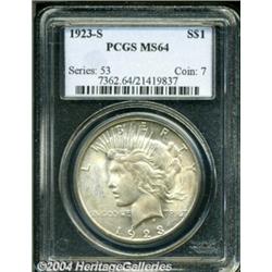 1923-S $1 MS64 PCGS.