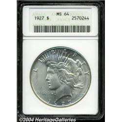 1927 $1 MS64 ANACS.
