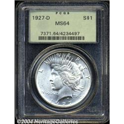 1927-D $1 MS64 PCGS.